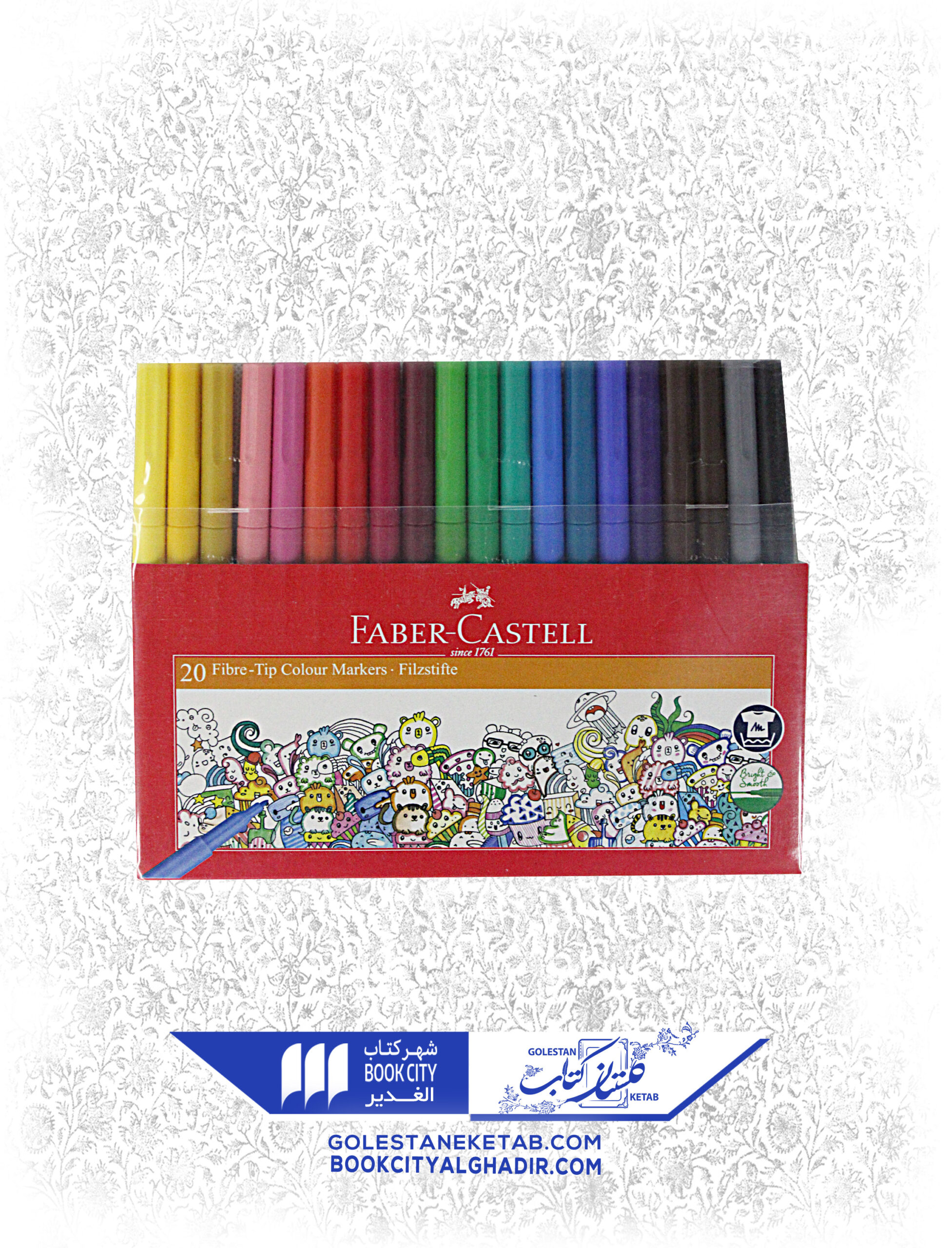 30-scaled-2.jpg ماژیک ۲۰ رنگ فابرکاستل - Image 1