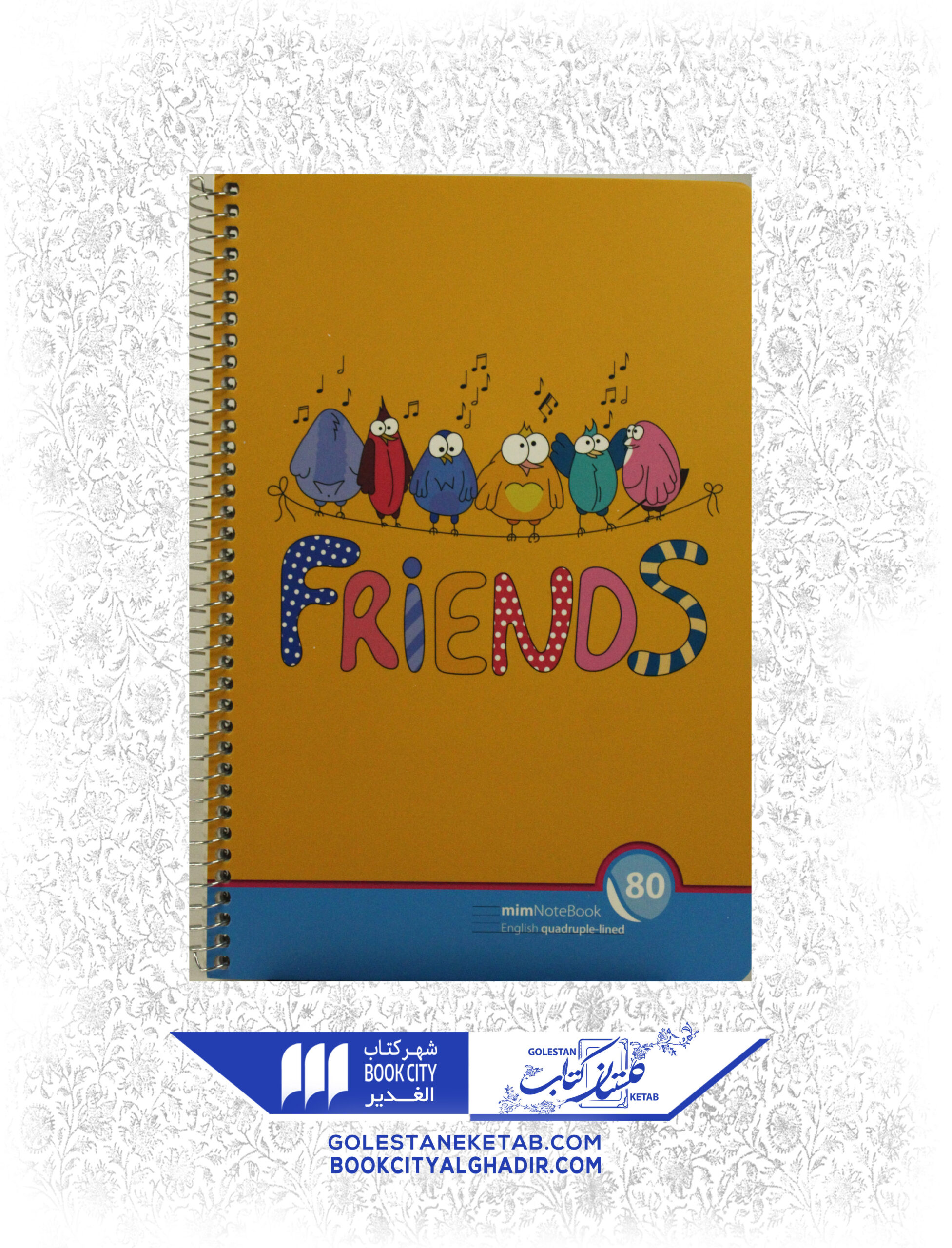 -۸۰-۴خط-scaled-1.jpg دفتر 80 برگ زبان ۴ خط پسرانه (طرح به انتخاب فروشنده) - Image 1