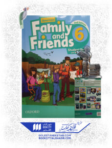 کتاب american family and friends 6 with student book