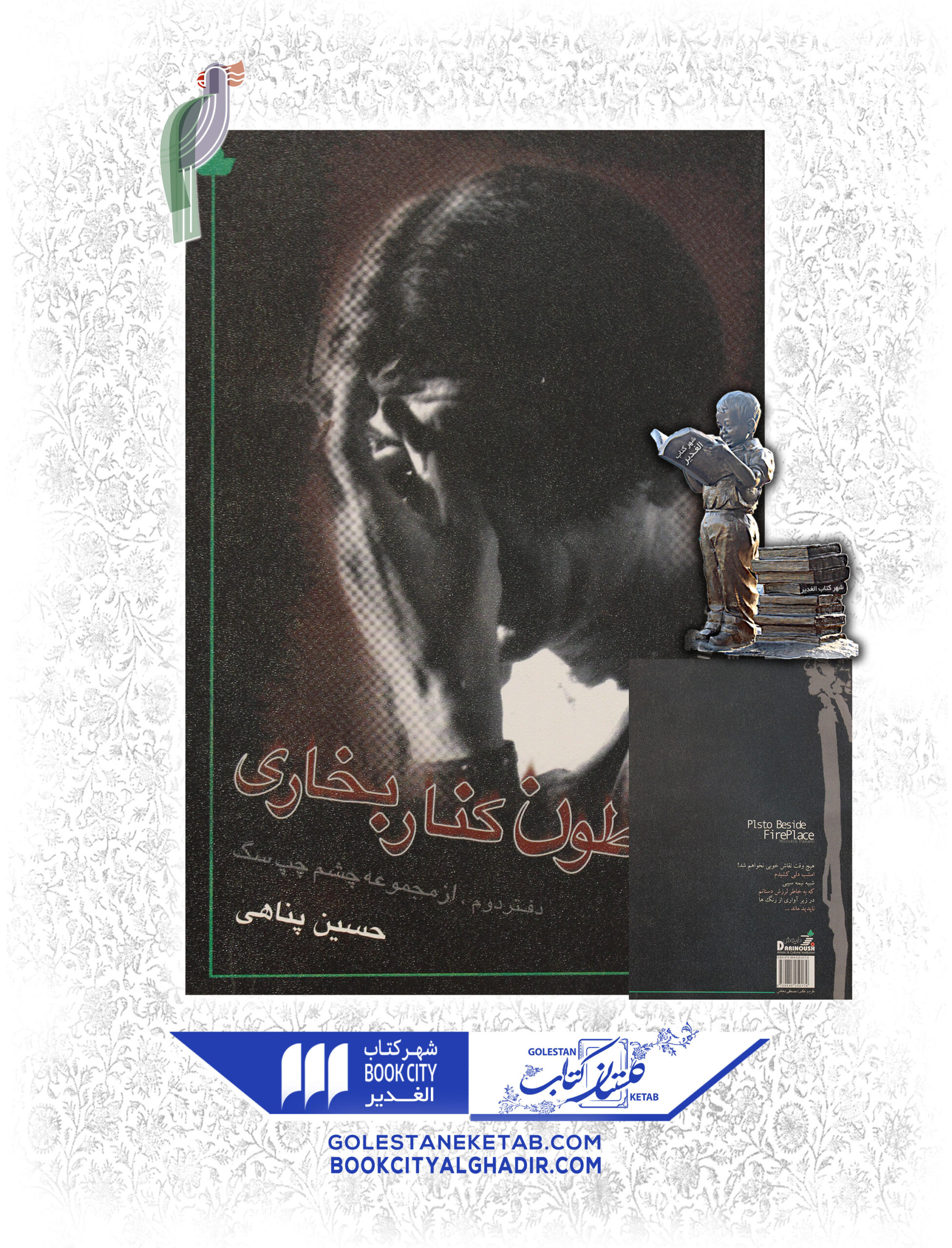 کتاب افلاطون کنار بخاری کتاب افلاطون کنار بخاری