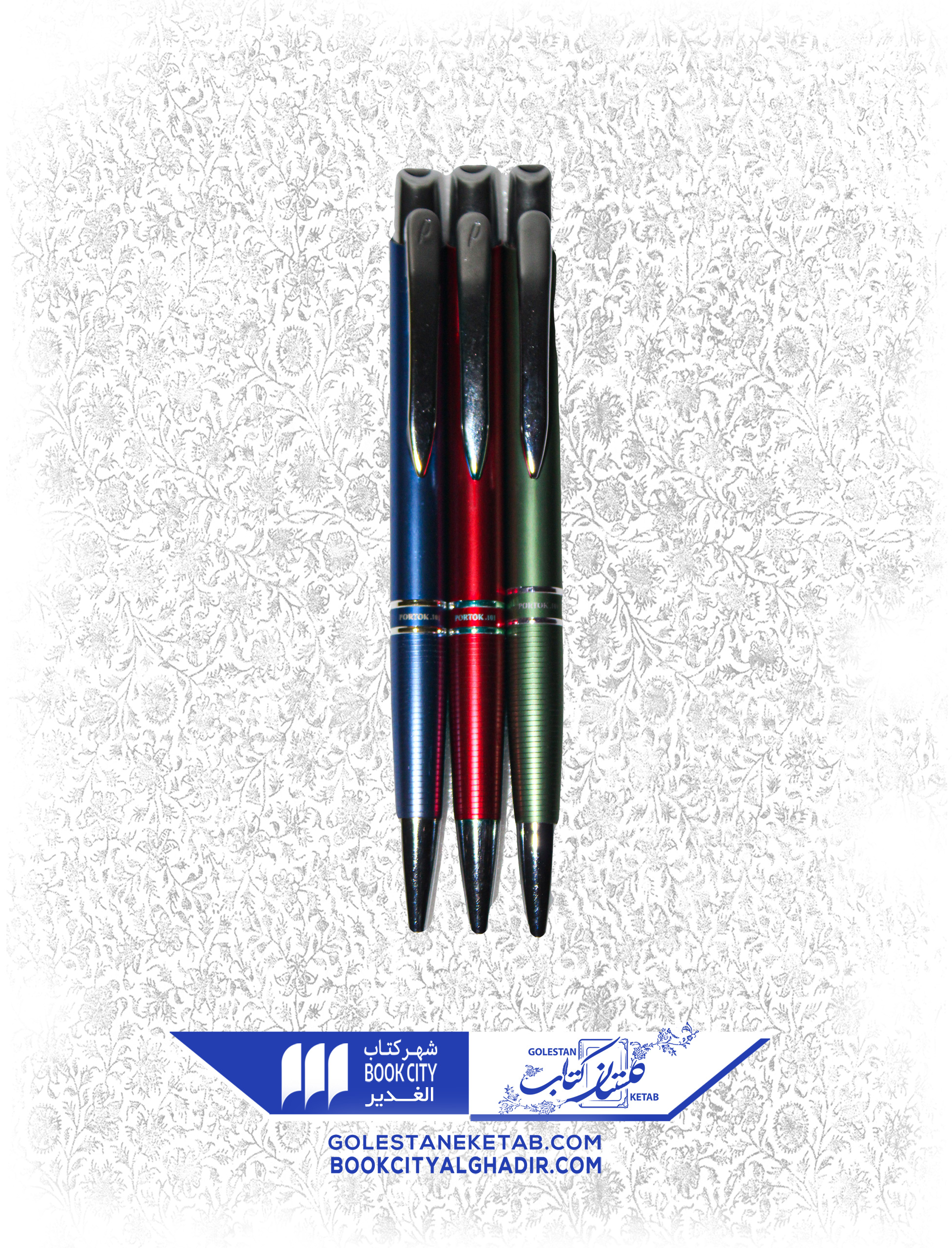 خودکار portok با رنگهای مختلف خودکار portok با رنگهای مختلف