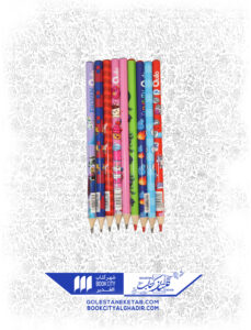 مداد مشکی و قرمز quilo با رنگ های مختلف بدنه